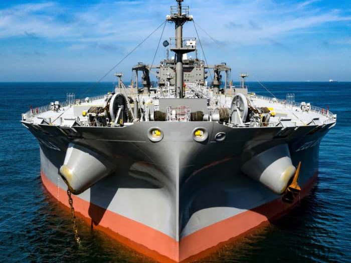 Naval cargo ship